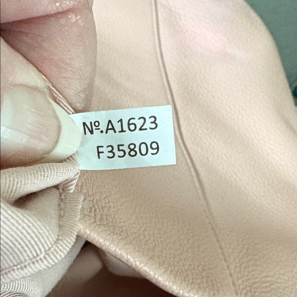 Coach East West Isabelle shoulder bag F35809 pebbled Leather pink blush EUC - Picture 14 of 17